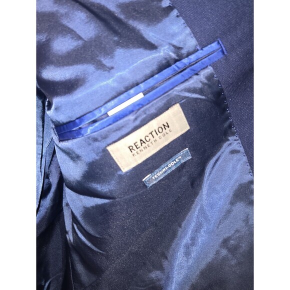 Kenneth Cole Reaction Men's Techni-Cole Separate Slim-Fit Suit Jacket Size 46REG - Picture 4 of 9